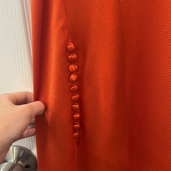 Jay Godfrey Justine Dress in Sunkist - Picture 5 of 7